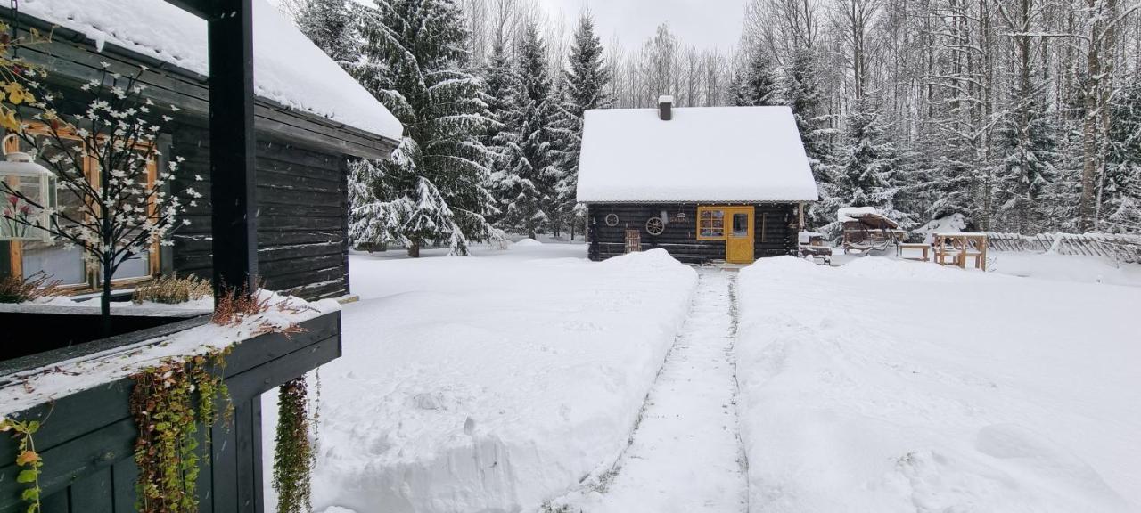 Hotel Atsikivi Puhketalu Häädemeeste Exterior foto