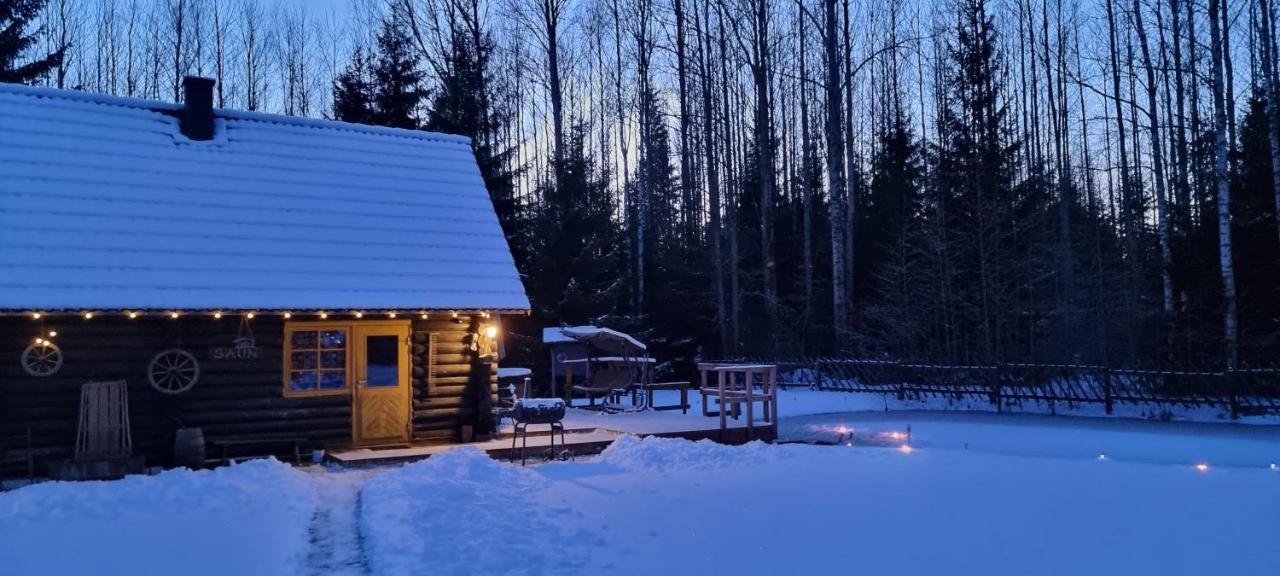 Hotel Atsikivi Puhketalu Häädemeeste Exterior foto